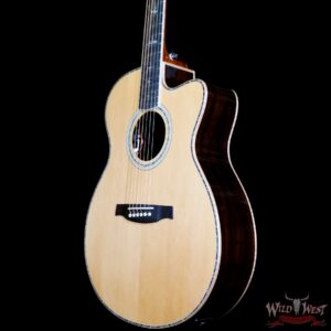 Paul Reed Smith PRS SE A60E Cutaway Electric-Acoustic Guitar Sitka Spruce Top Ziricote Back & Side Ebony Fingerboard - Image 2