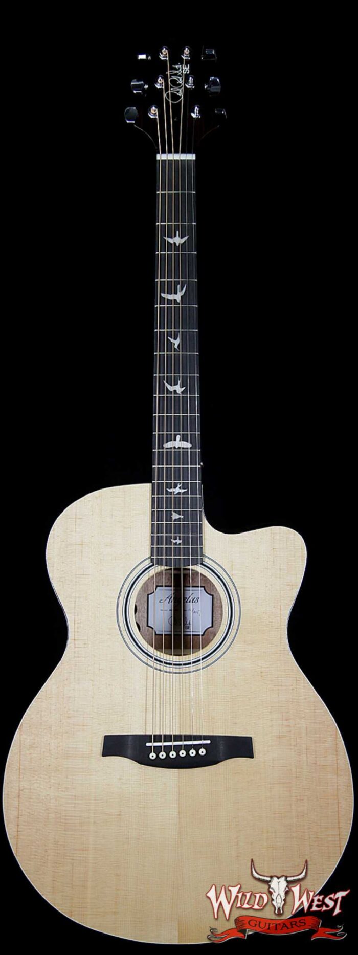 Paul Reed Smith PRS SE All-New 2018 Electric Acoustic AX20E Ebony Fretboard Natural - Image 1