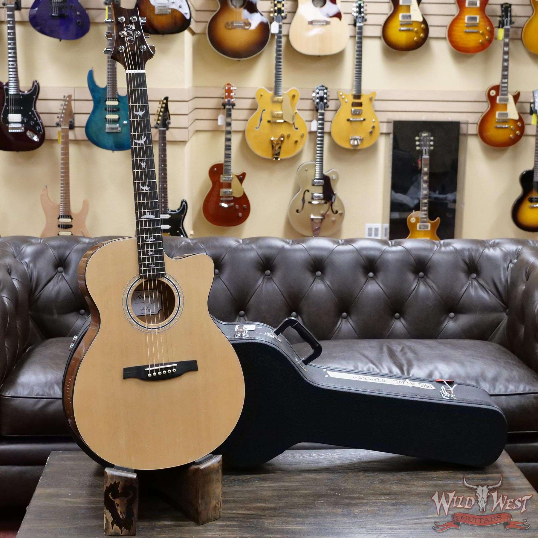 prs-se-ax20e-d05359-d1__wwg.jpg Paul Reed Smith PRS SE AX20E Cutaway Electric-Acoustic Guitar Solid Sitka Spruce Top Mahogany Back & Side - Image 4