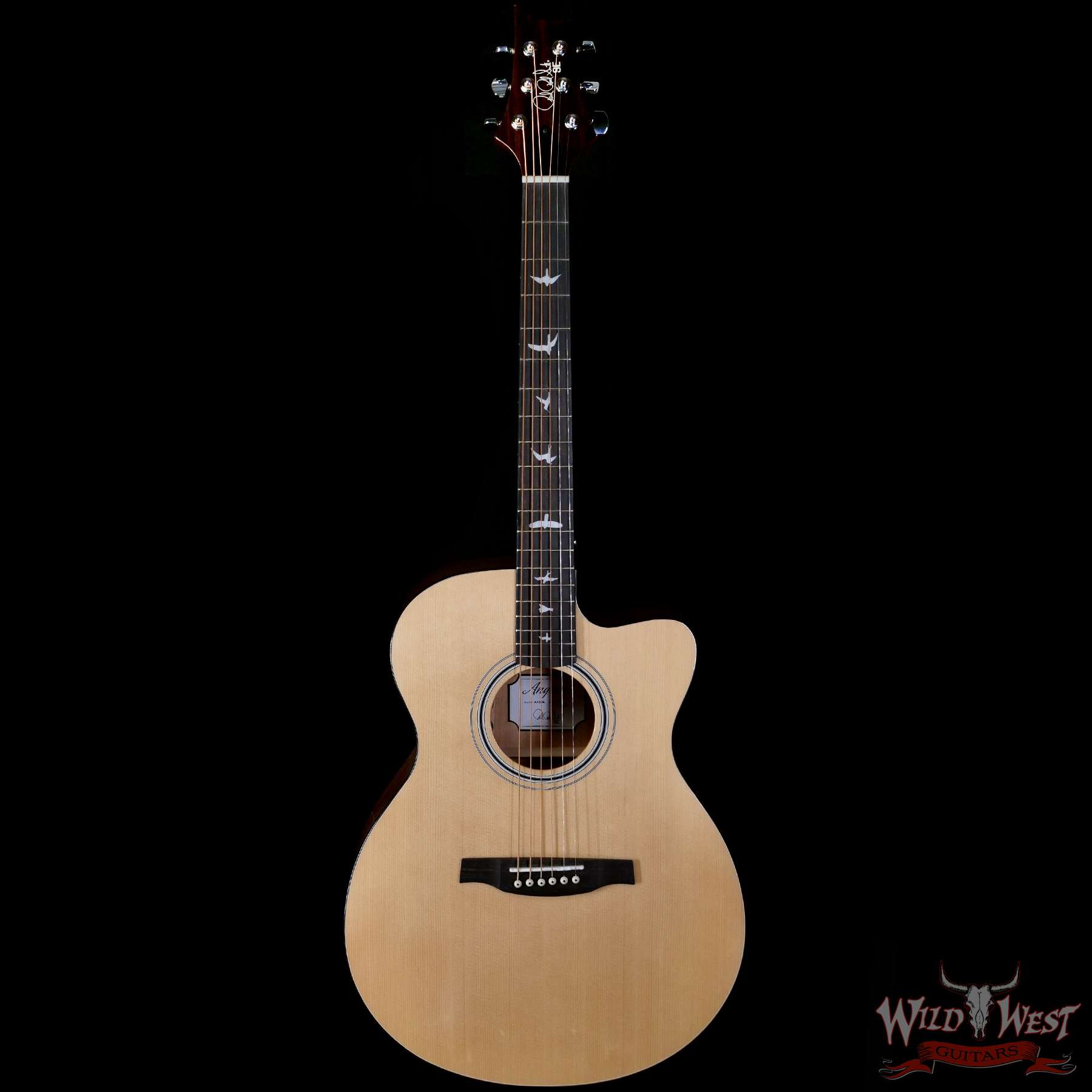 prs-se-ax20e-d05359-f__wwg.jpg Paul Reed Smith PRS SE AX20E Cutaway Electric-Acoustic Guitar Solid Sitka Spruce Top Mahogany Back & Side - Image 3