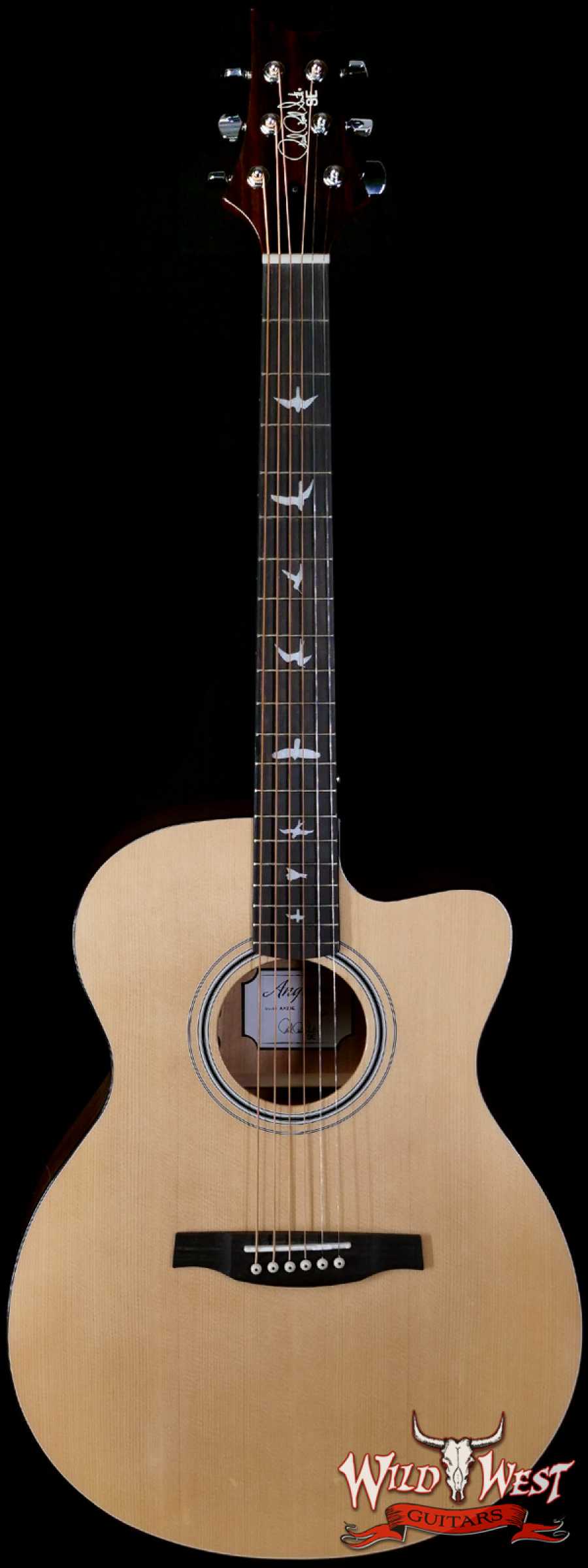 prs-se-ax20e-d05359-main__wwg_large.jpg Paul Reed Smith PRS SE AX20E Cutaway Electric-Acoustic Guitar Solid Sitka Spruce Top Mahogany Back & Side - Image 1