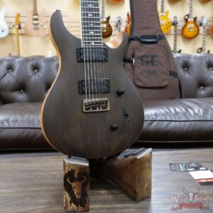 Paul Reed Smith PRS SE Mark Holcomb SVN Signature 7-String Guitar Natural Satin (Walnut Veneer) Blemish - Image 7