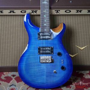 Paul Reed Smith PRS 35th Anniversary SE Custom 24 Faded Blue Burst C15305 - Image 6