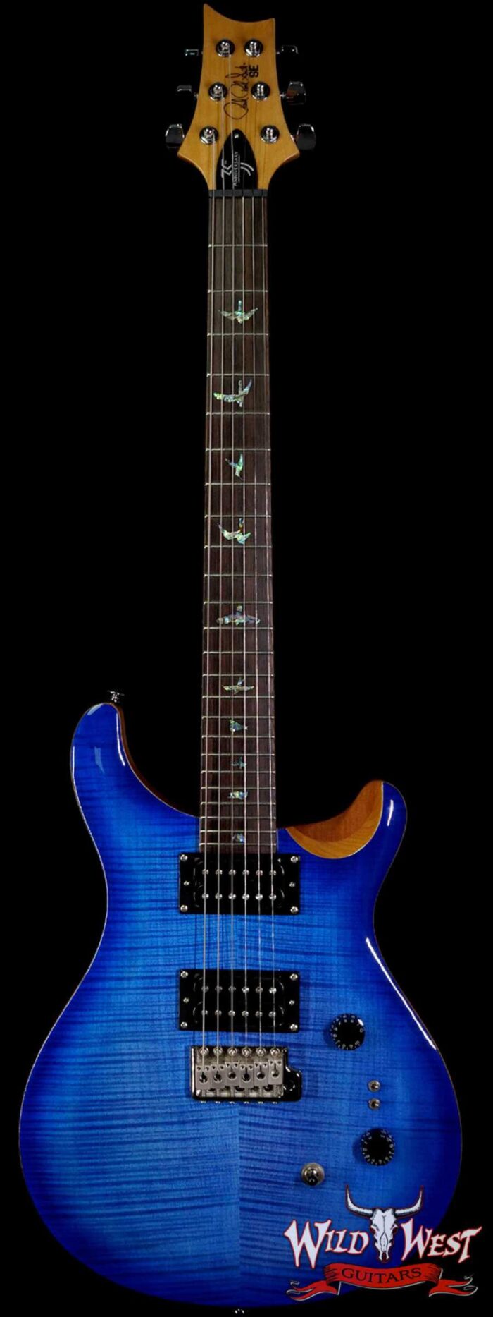 Paul Reed Smith PRS 35th Anniversary SE Custom 24 Faded Blue Burst C15305 - Image 1