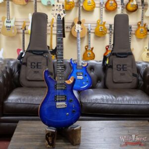 Paul Reed Smith PRS 35th Anniversary SE Custom 24 Faded Blue Burst C25432 - Image 4