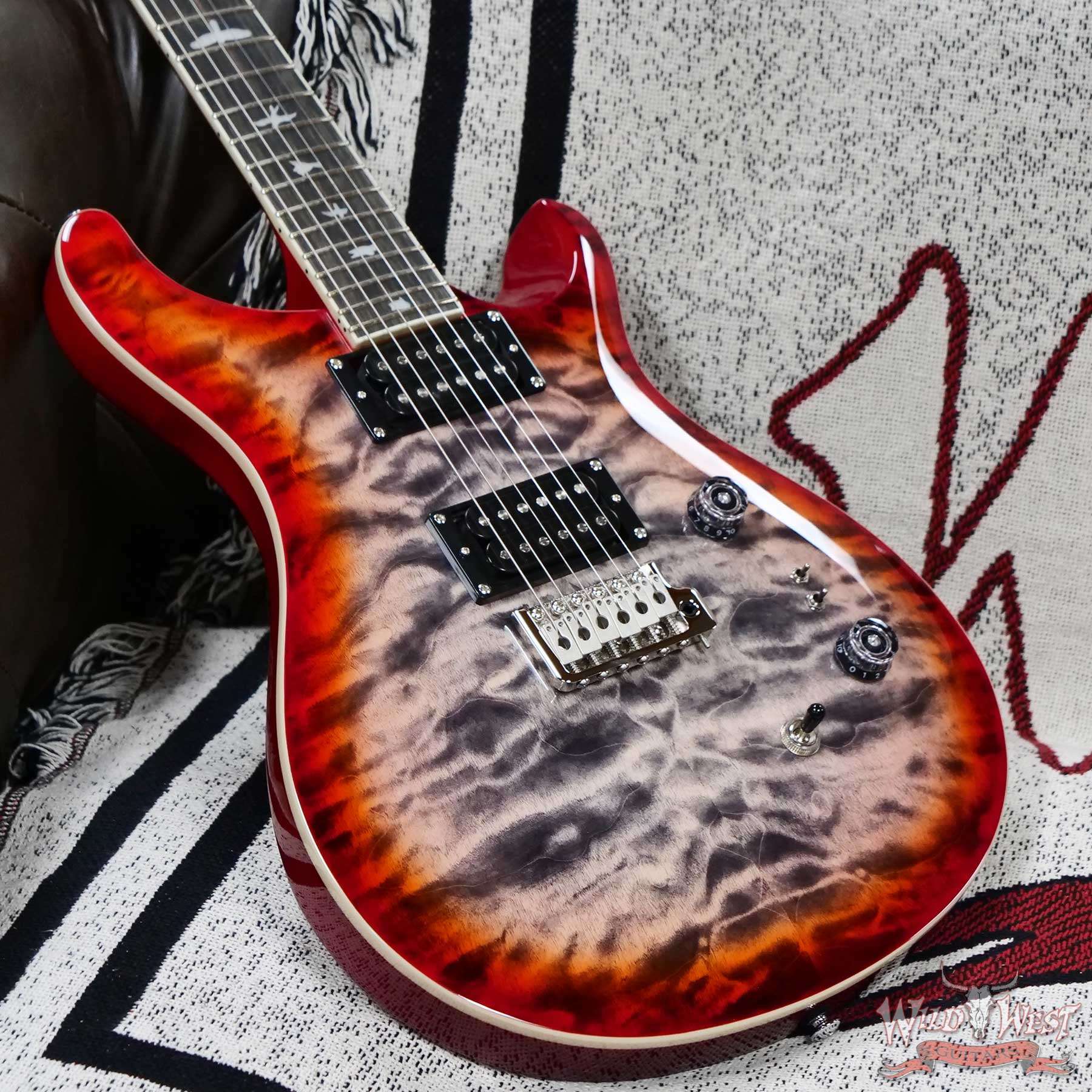 prs-se-cu2408qt-ccb-g056199-d3__wwg.jpg Paul Reed Smith PRS SE Custom 24-08 Quilt Charcoal Cherry Burst 7.90 LBS - Image 6