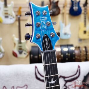 Paul Reed Smith PRS SE Custom 24-08 Quilt Lake Blue 7.75 LBS - Image 5