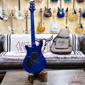 Paul Reed Smith PRS SE Custom 24-08 Quilt Lake Blue 7.75 LBS - Image 7