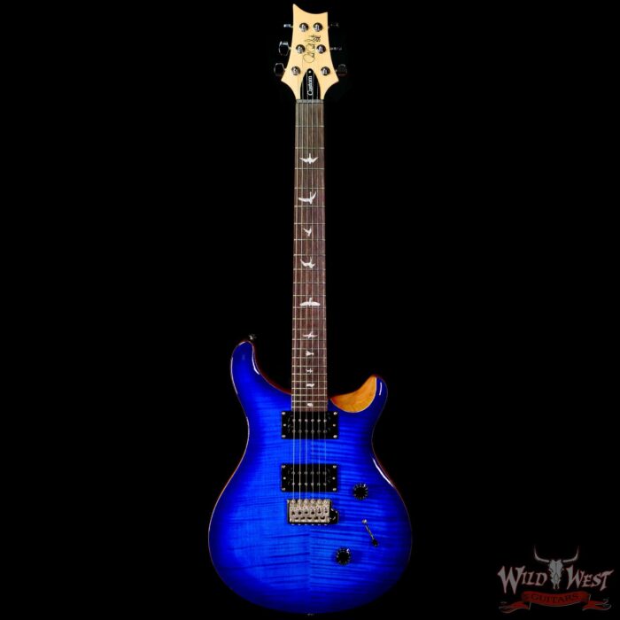 2021 Paul Reed Smith PRS SE Custom 24 Faded Blue Burst - Image 3