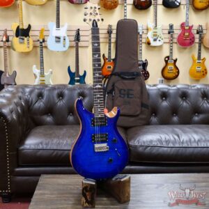 2021 Paul Reed Smith PRS SE Custom 24 Faded Blue Burst - Image 5