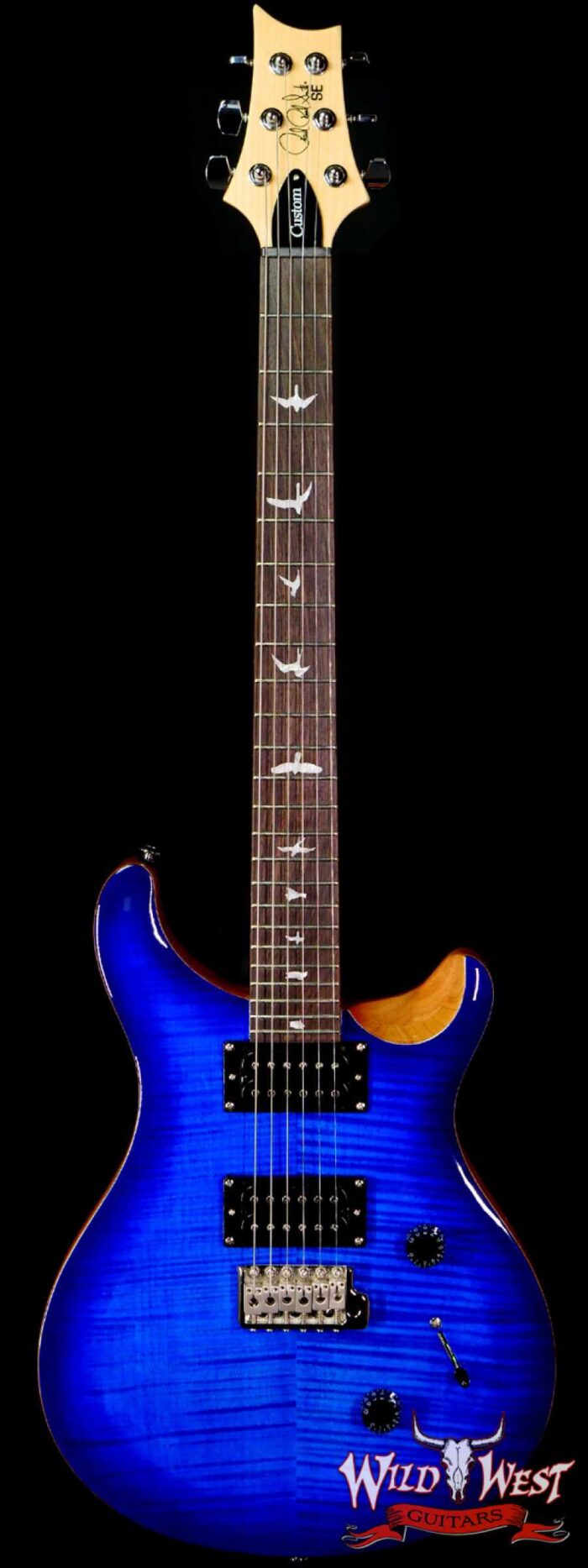 2021 Paul Reed Smith PRS SE Custom 24 Faded Blue Burst - Image 1
