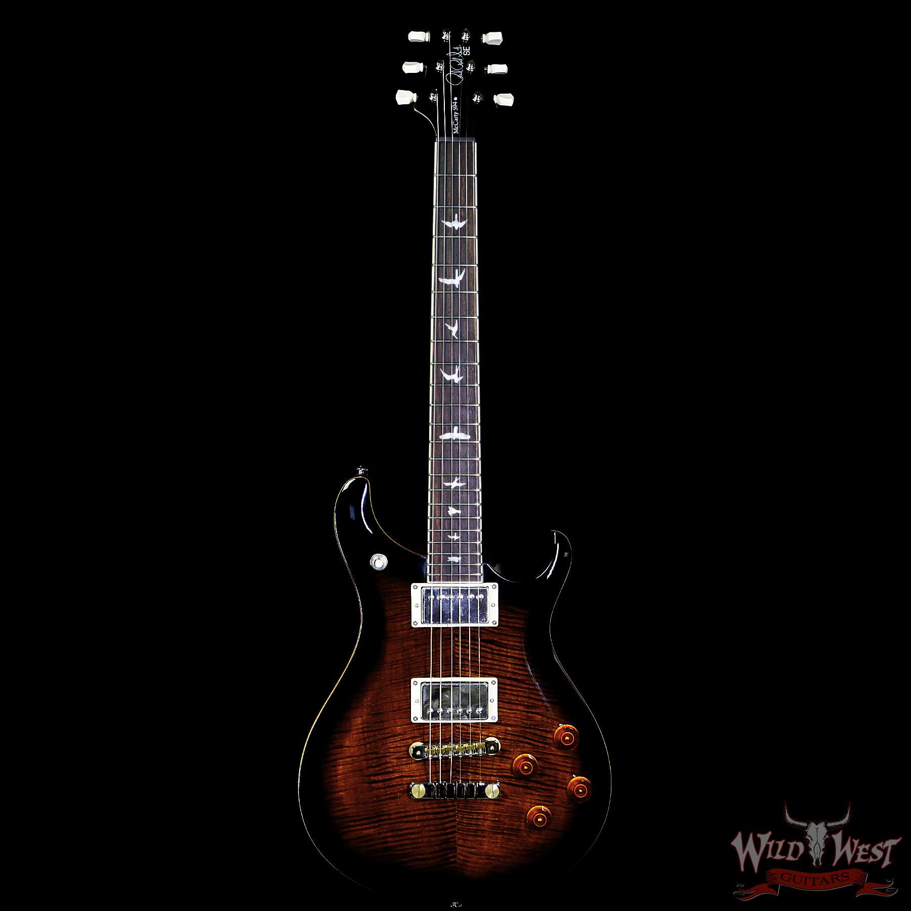 prs-se-e104396-c1__wwg.jpg Paul Reed Smith PRS SE Series McCarty 594 Black Gold Burst - Image 3