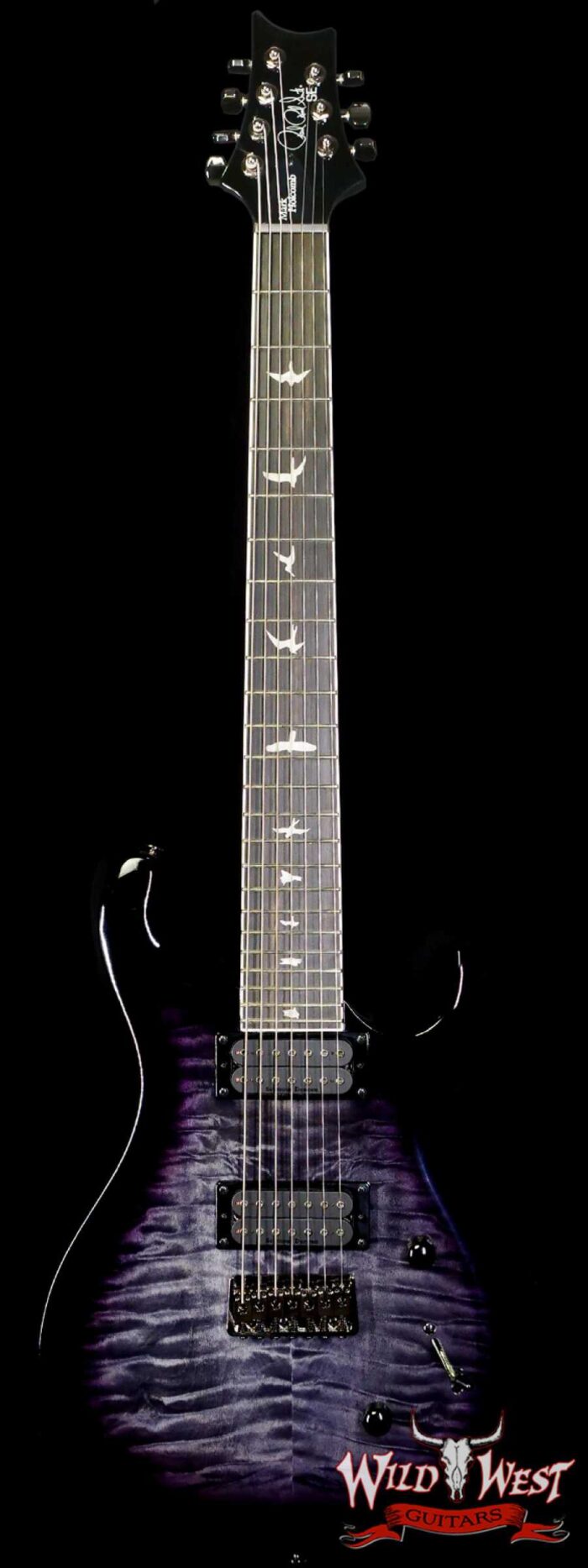 Paul Reed Smith PRS SE Mark Holcomb SVN Signature 7-String Guitar Holcomb Burst (Quilted Maple Veneer) - Image 1