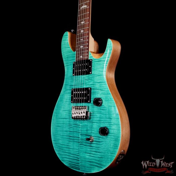 Paul Reed Smith PRS SE Series CE 24 Turquoise F054035 7.65 LBS - Image 2