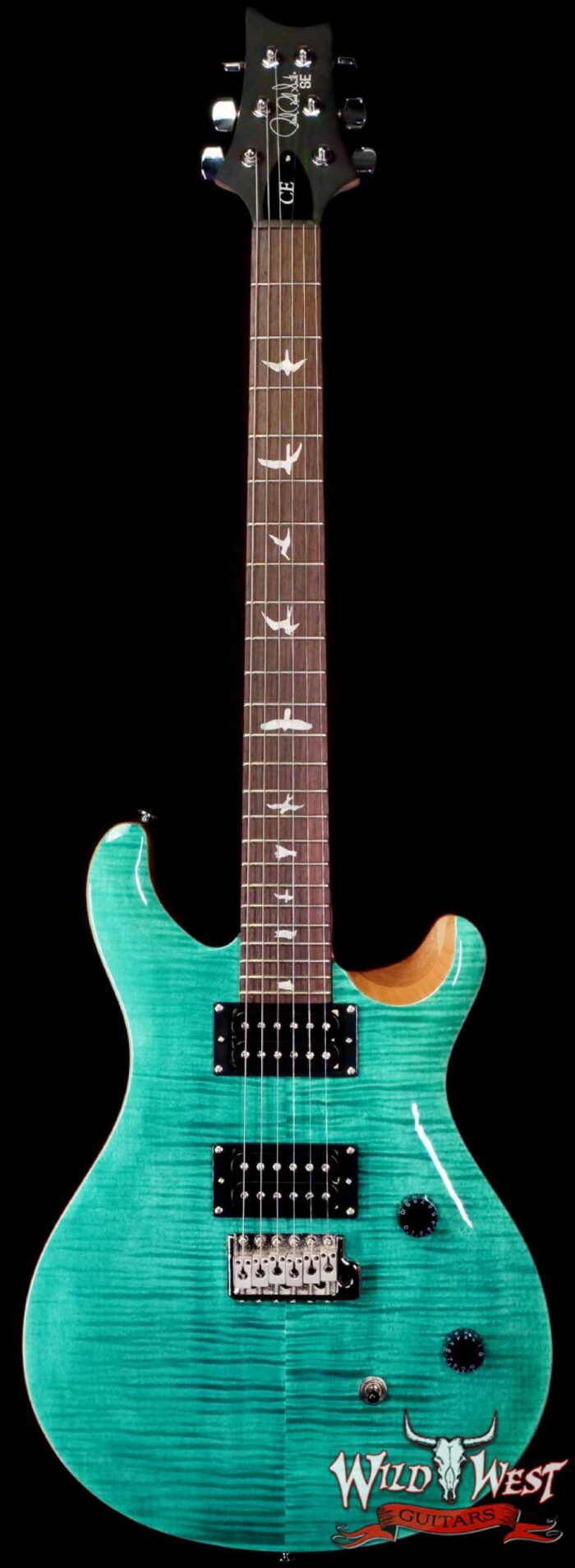 Paul Reed Smith PRS SE Series CE 24 Turquoise F054035 7.65 LBS - Image 1