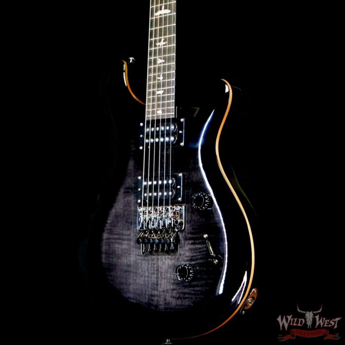 Paul Reed Smith PRS SE Series Custom 24 “Floyd” FR Charcoal 8.15 Pounds - Image 2