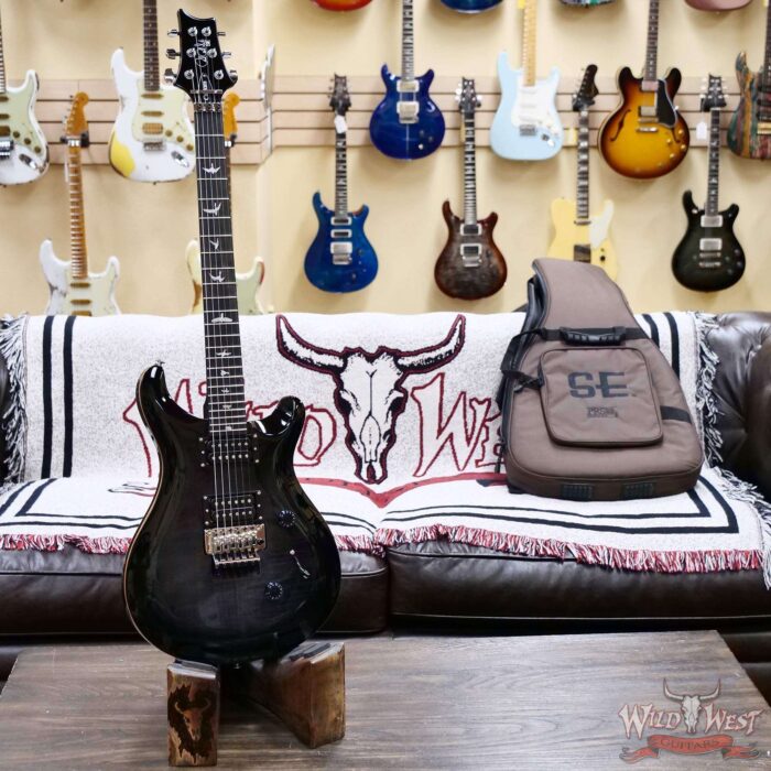 Paul Reed Smith PRS SE Series Custom 24 “Floyd” FR Charcoal 8.15 Pounds - Image 4