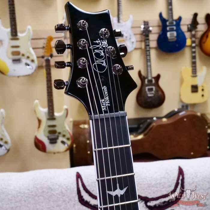 Paul Reed Smith PRS SE SVN Mark Holcomb Signature 7-String Guitar Holcomb Blue Burst 7.70 LBS - Image 5