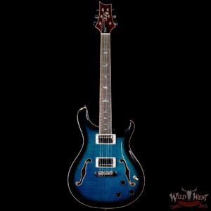Paul Reed Smith PRS SE Hollowbody II Piezo Peacock Blue Burst - Image 3