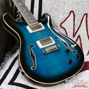 Paul Reed Smith PRS SE Hollowbody II Piezo Peacock Blue Burst - Image 6