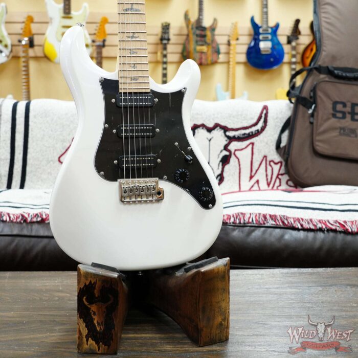 Paul Reed Smith PRS SE NF3 Maple Ice Pearl White 7.60 LBS - Image 5