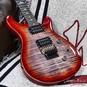 Paul Reed Smith PRS SE Custom 24 “Floyd” Floyd Rose FR Charcoal Cherry Burst 8.00 LBS - Image 6