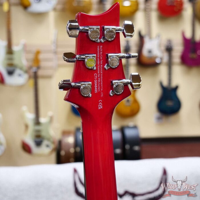 Paul Reed Smith PRS SE Custom 24 “Floyd” Floyd Rose FR Charcoal Cherry Burst 8.00 LBS - Image 8