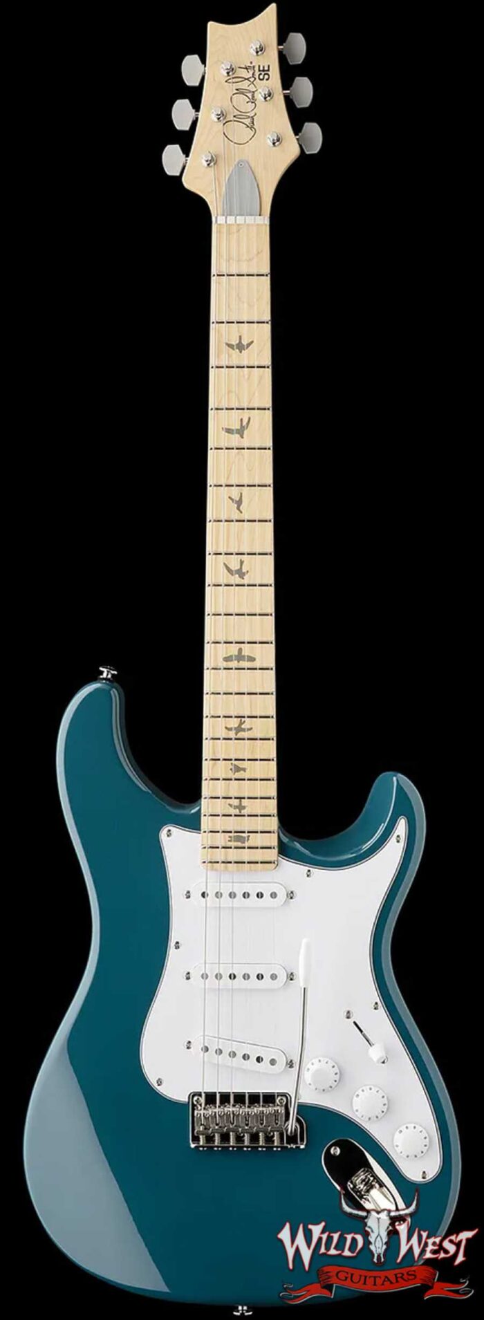 Paul Reed Smith PRS John Mayer SE Silver Sky Maple Fingerboard Nylon Blue 6.95 lbs - Image 1