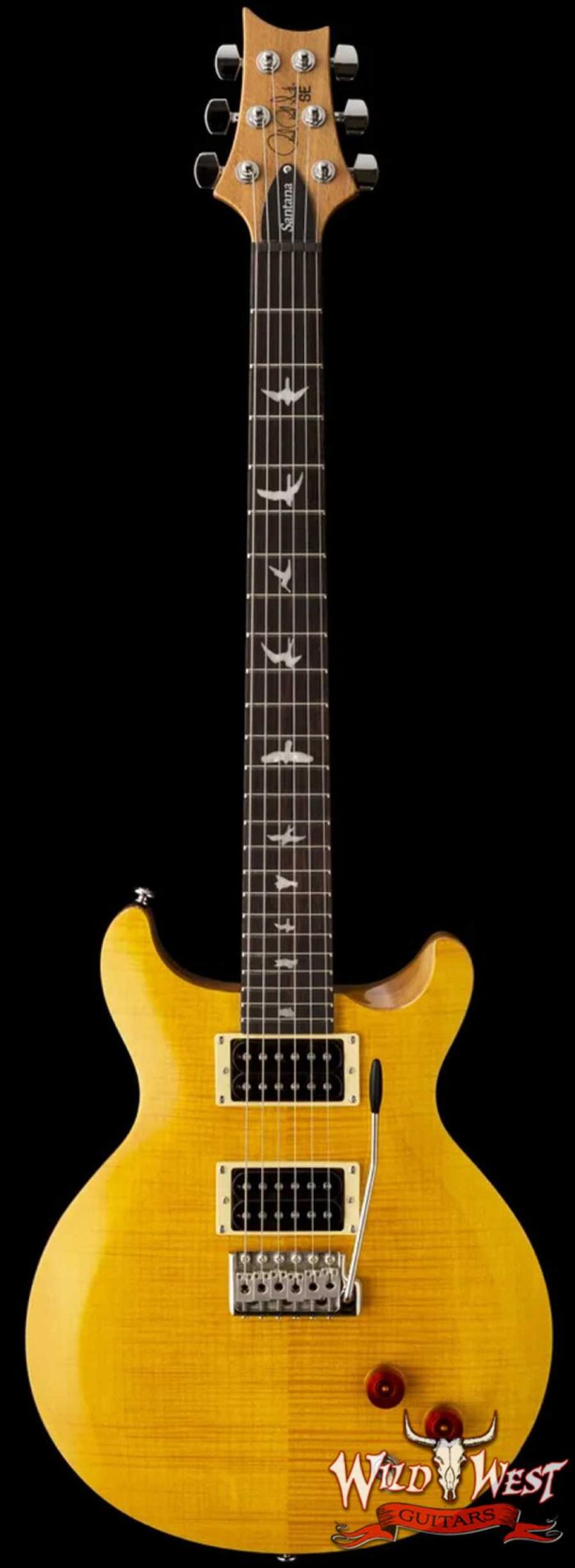 2025 Paul Reed Smith PRS SE Series SE Santana Rosewood Fingerboard Santana Yellow 7.15 lbs - Image 1