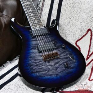 Paul Reed Smith PRS SE Mark Holcomb SVN Signature 7-Sting Electric Guitar Holcomb Blue Burst 7.75 LBS - Image 5