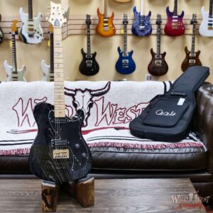 2025 Paul Reed Smith PRS SE Series SE NF 53 Swamp Ash Body with Bolt-On Maple Neck Black Doghair 7.10 lbs - Image 2