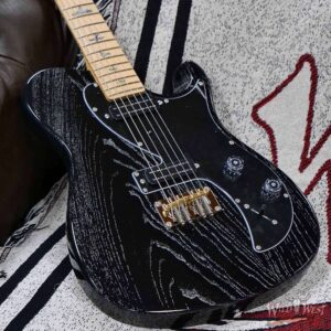 2025 Paul Reed Smith PRS SE Series SE NF 53 Swamp Ash Body with Bolt-On Maple Neck Black Doghair 7.10 lbs - Image 4