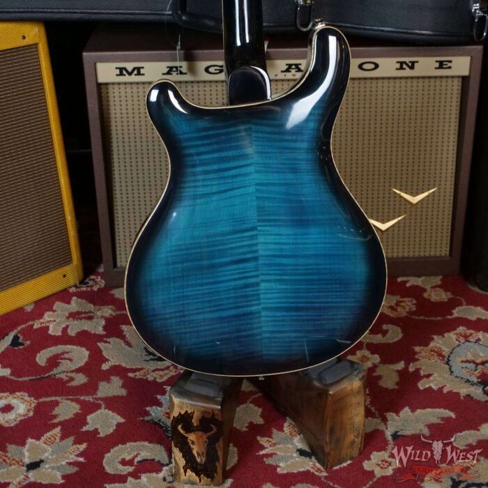 Paul Reed Smith PRS SE Hollowbody II Piezo Peacock Blue Burst D03224 - Image 10