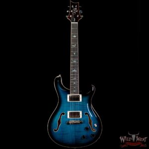 Paul Reed Smith PRS SE Hollowbody II Piezo Peacock Blue Burst D03224 - Image 3