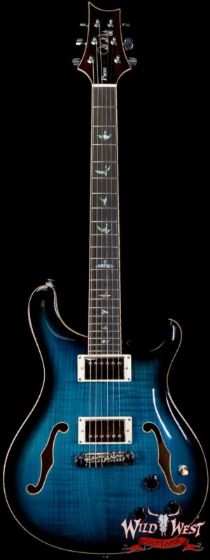 Paul Reed Smith PRS SE Hollowbody II Piezo Peacock Blue Burst D03224