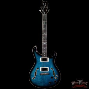 Paul Reed Smith PRS SE Hollowbody II Piezo Peacock Blue Burst - Image 3