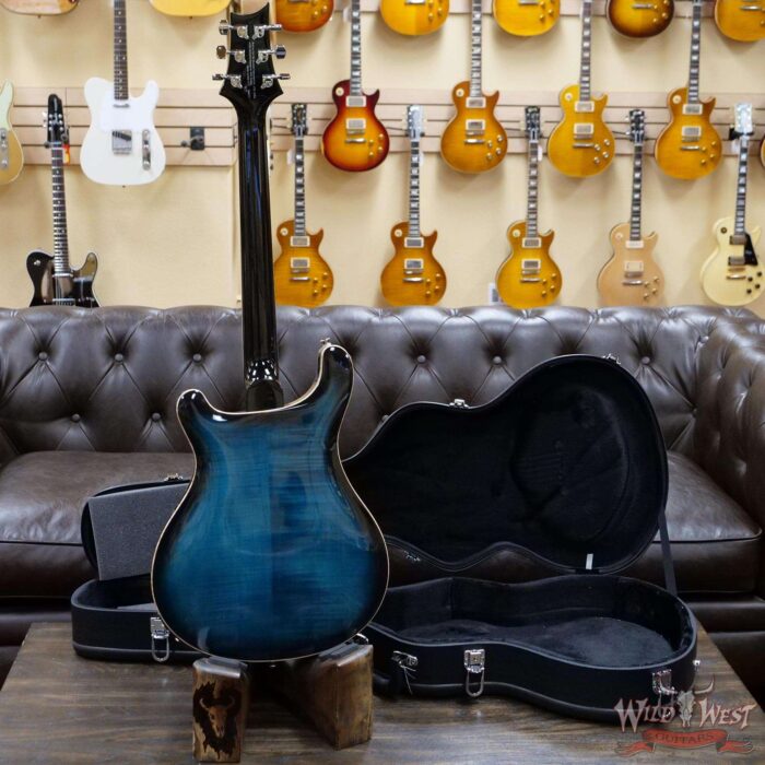 Paul Reed Smith PRS SE Hollowbody II Piezo Peacock Blue Burst - Image 8