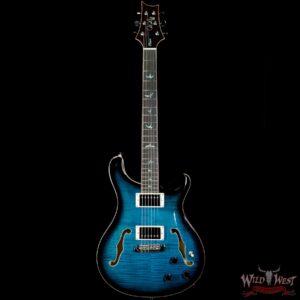 Paul Reed Smith PRS SE Hollowbody II Piezo Peacock Blue Burst - Image 3