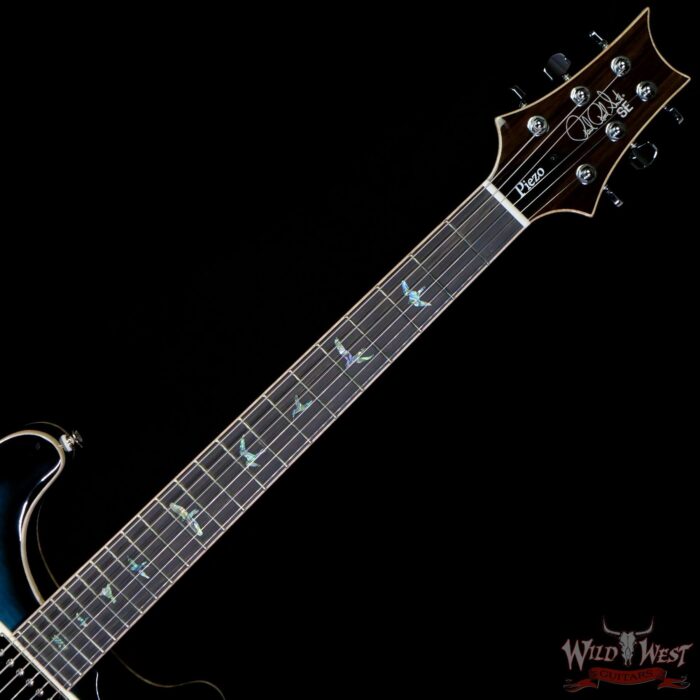 Paul Reed Smith PRS SE Hollowbody II Piezo Peacock Blue Burst - Image 4