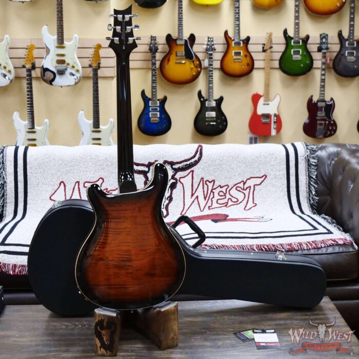 Paul Reed Smith PRS SE Hollowbody II Piezo Black Gold Burst F15945 - Image 8