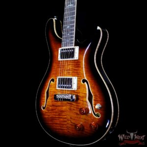 Paul Reed Smith PRS SE Hollowbody II Piezo Black Gold Burst F14592 - Image 2