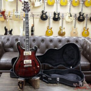 Paul Reed Smith PRS SE Hollowbody Standard Fire Red Burst - Image 5