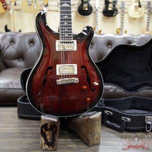 Paul Reed Smith PRS SE Hollowbody Standard Fire Red Burst - Image 7