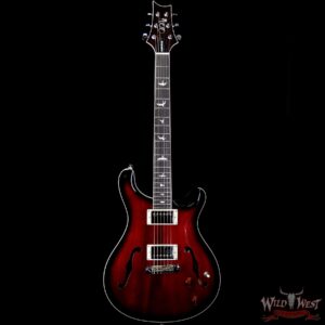Paul Reed Smith PRS SE Hollowbody Standard Fire Red Burst - Image 3
