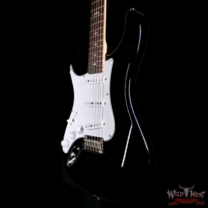 2025 Paul Reed Smith PRS SE Series Silver Sky Rosewood Lefty Piano Black 7.45 LBS - Image 2
