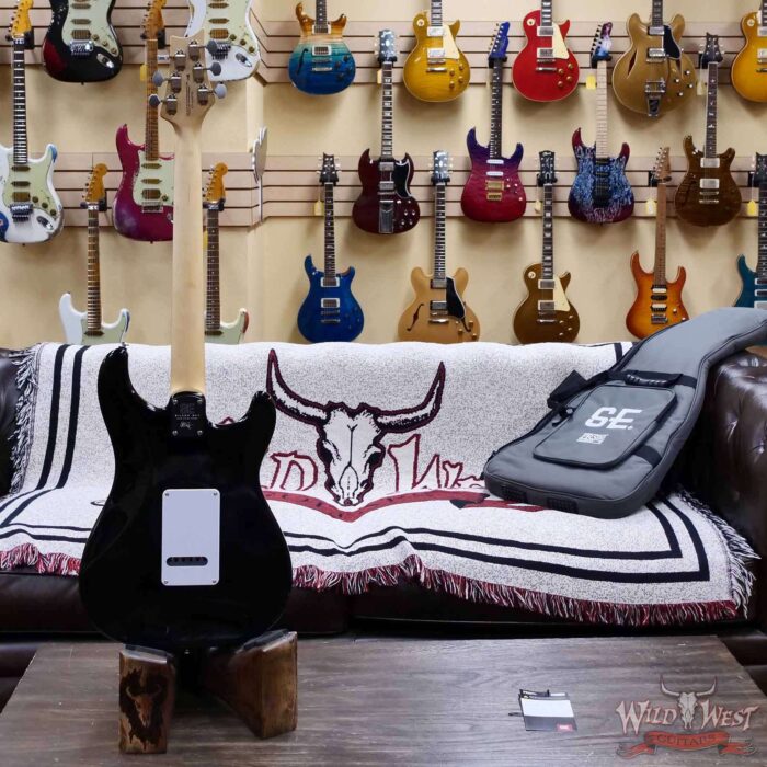 2025 Paul Reed Smith PRS SE Series Silver Sky Rosewood Lefty Piano Black 7.45 LBS - Image 9