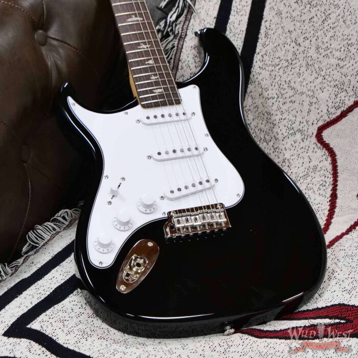 2025 Paul Reed Smith PRS SE Series Silver Sky Rosewood Lefty Piano Black 7.45 LBS - Image 10