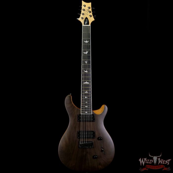 Paul Reed Smith PRS SE Mark Holcomb SVN Signature 7-String Guitar Natural Satin (Walnut Veneer) - Image 3