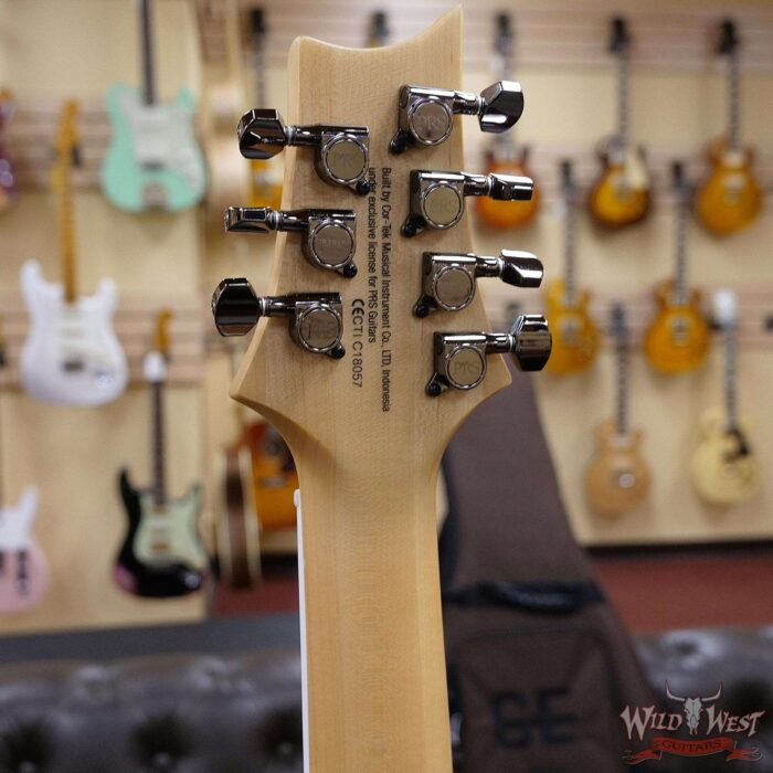 Paul Reed Smith PRS SE Mark Holcomb SVN Signature 7-String Guitar Natural Satin (Walnut Veneer) - Image 8