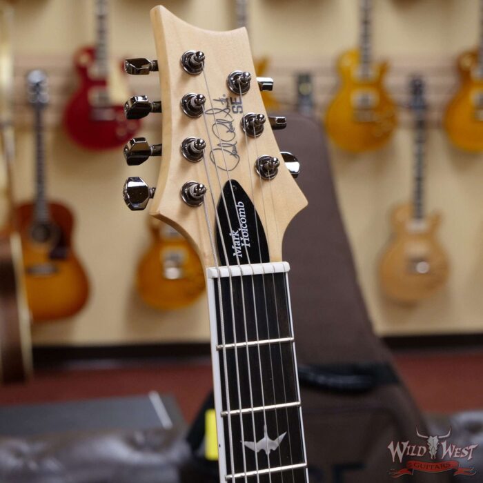 Paul Reed Smith PRS SE Mark Holcomb SVN Signature 7-String Guitar Natural Satin (Walnut Veneer) - Image 5